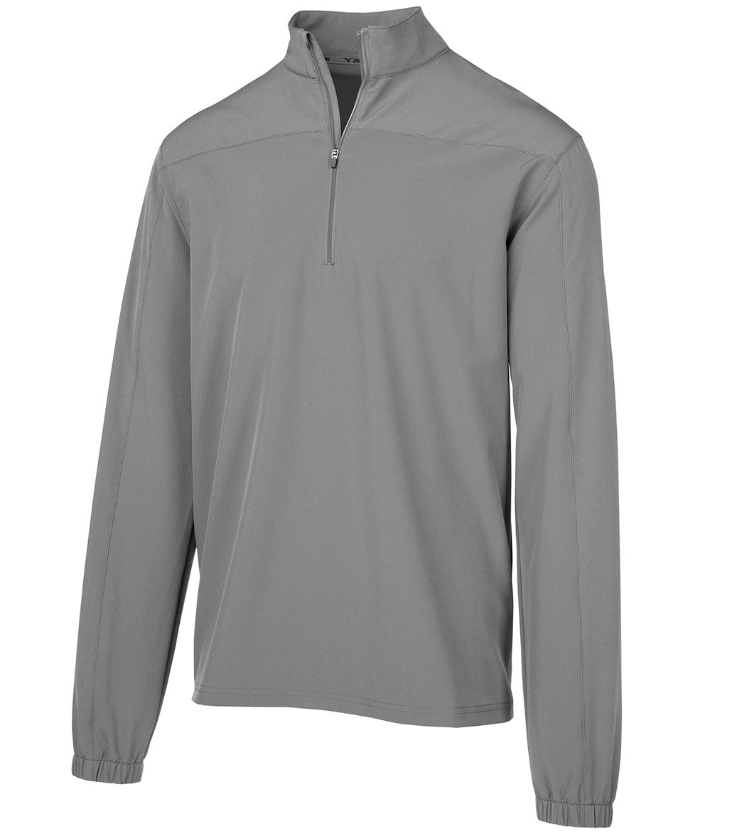 Mizuno Boys' Comp Long Sleeve Batting Jacket - Quiet Shade Large - Swimoutlet.com