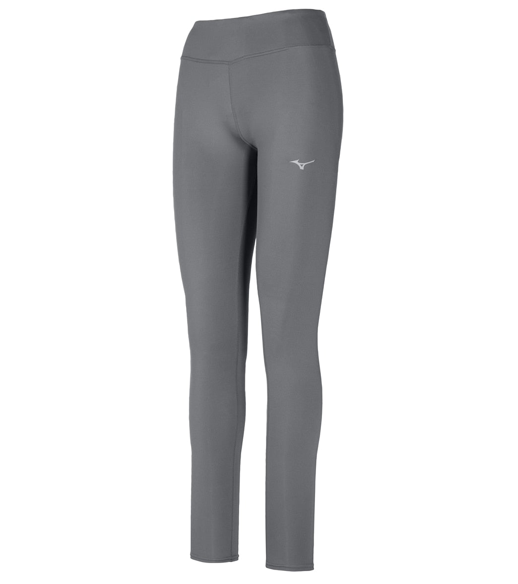 Mizuno Women's Full Length Tight - Quiet Shade Large - Swimoutlet.com