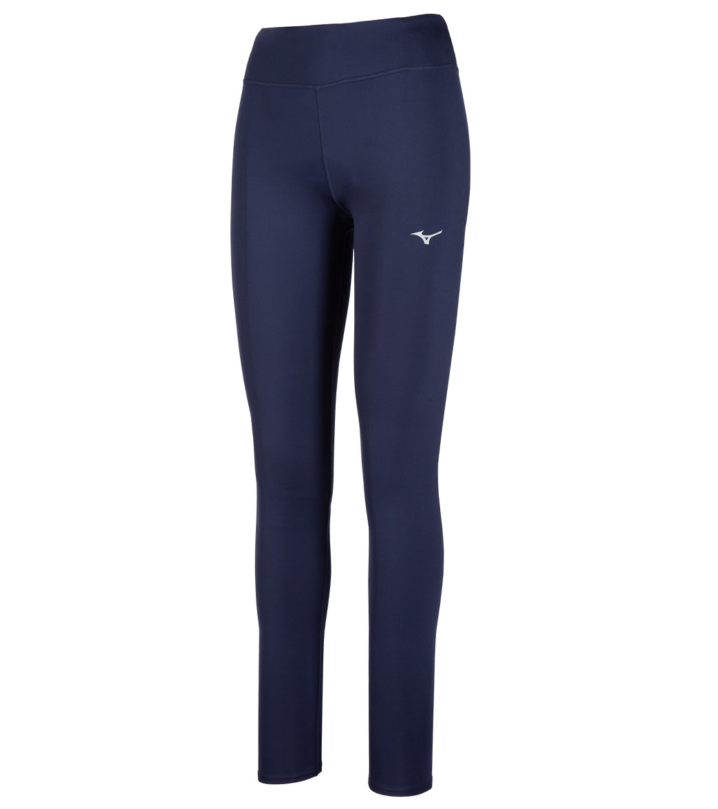 Mizuno Women's Full Length Tight - Navy Large - Swimoutlet.com