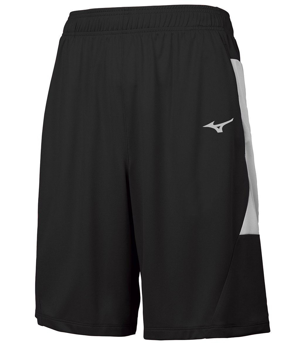 Mizuno Men's Aerolite Short - Black-Charcoal Large Black/Charcoal - Swimoutlet.com