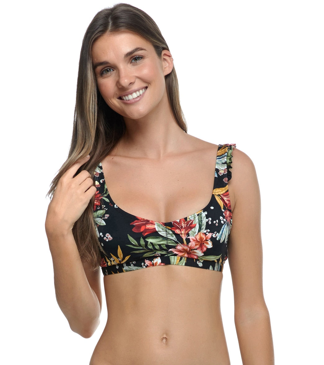 Body Glove Women's Incognito Sweety Bikini Top - Black Medium - Swimoutlet.com