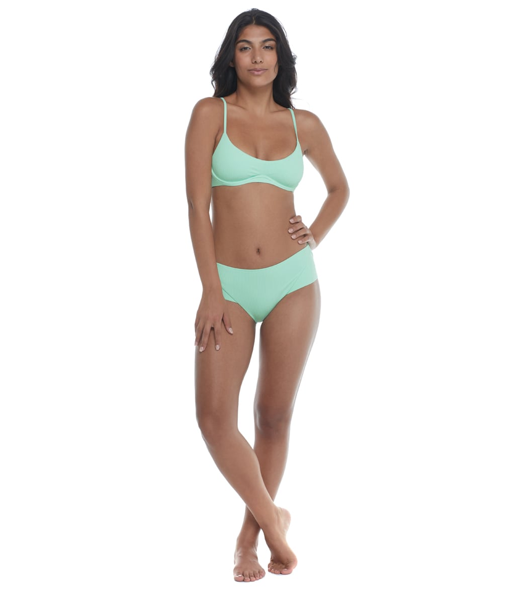 Gottex Summer In Capri Bandeau Underwire Bikini Top And Mid Rise Hipster  Bikini Bottom Set