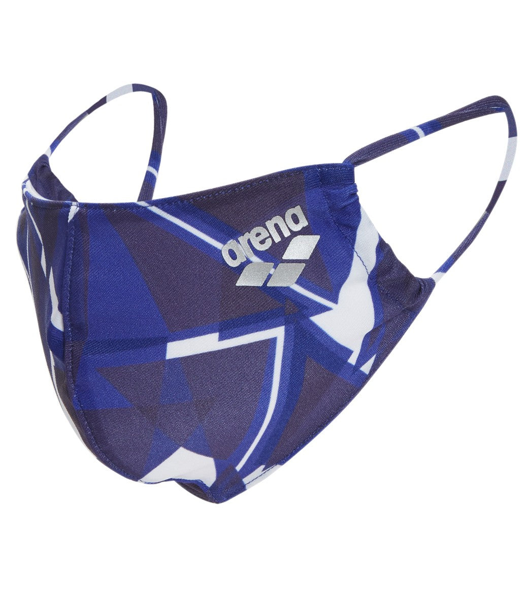 Arena Face Mask - Shattered Glass Large Size Large Polyester - Swimoutlet.com
