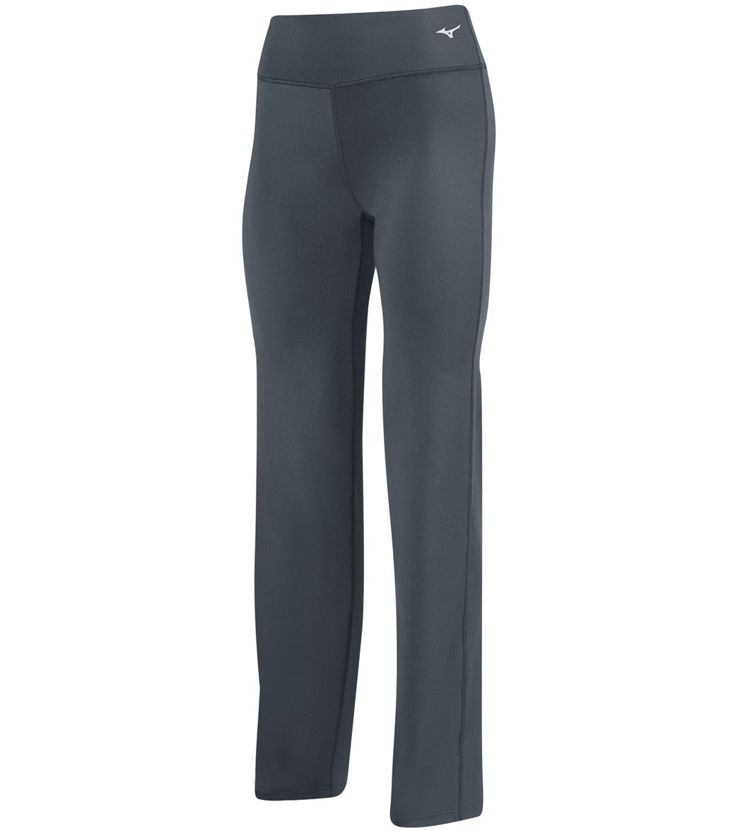 Mizuno Women's Align Volleyball Pants - Charcoal Large - Swimoutlet.com