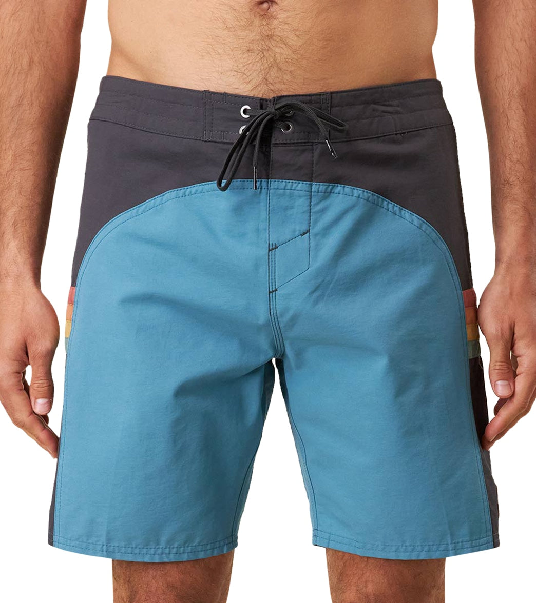 O'neill Men's 18 Lingo Board Short - Adriatic Blue 29 Cotton - Swimoutlet.com