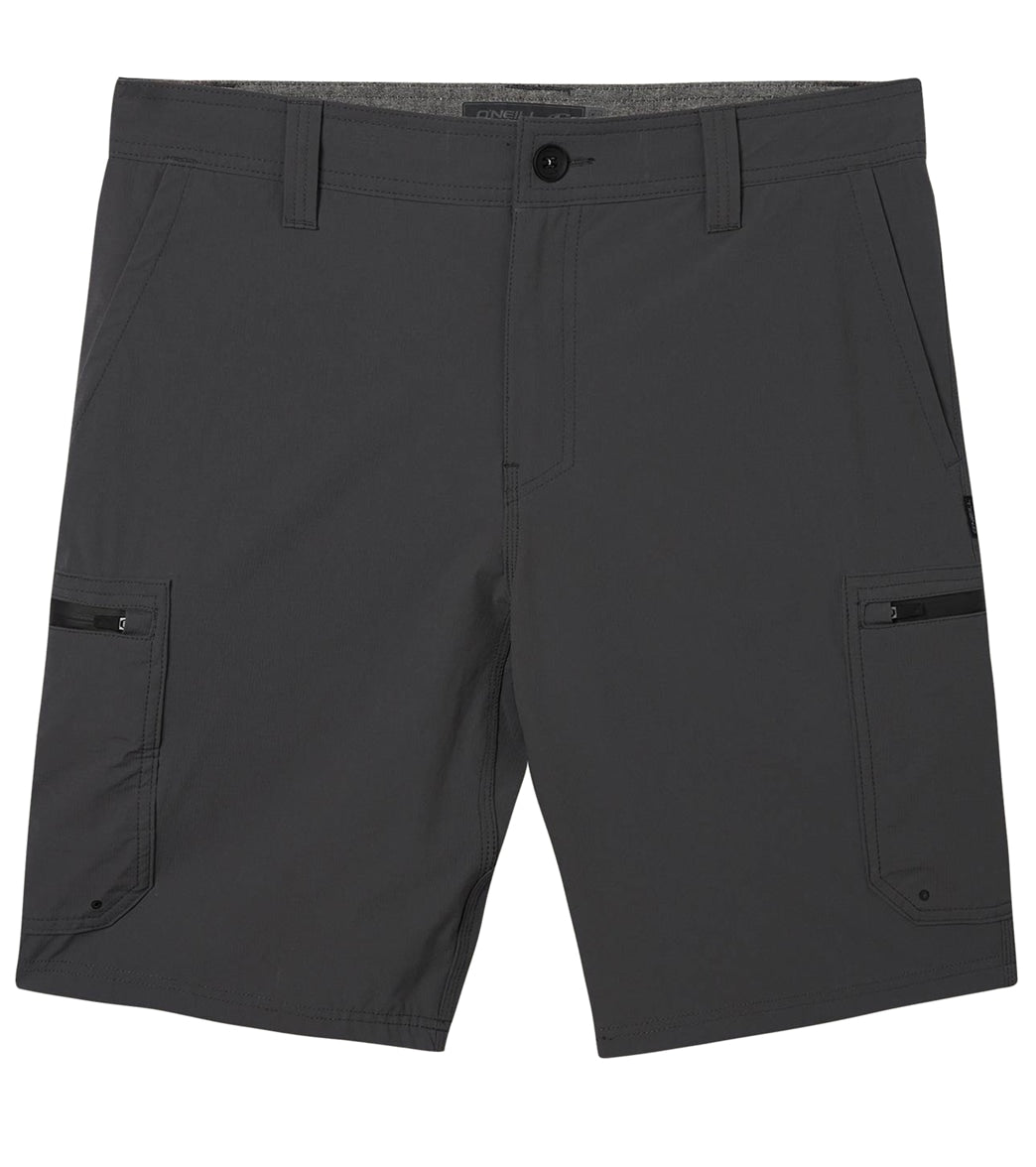 O'neill Men's 20 Traveler Cargo Hybrid Short - Graphite 28 - Swimoutlet.com