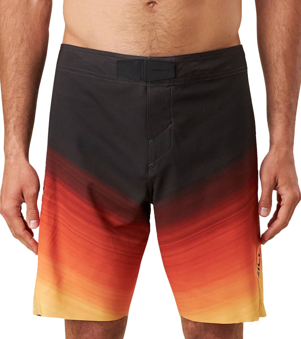 O'neill Men's 19 Hyperfreak Hydro Comp Board Short - Tangerine 28 - Swimoutlet.com