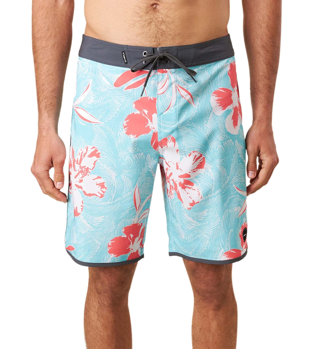 O'neill Men's 19 Fluoro Board Short - Sky Blue 30 - Swimoutlet.com