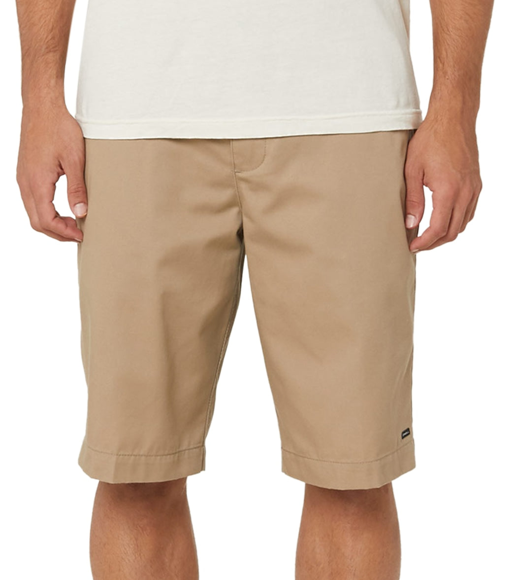 O'neill Men's 22 Redwood Walkshorts - Khaki 30 Cotton/Polyester - Swimoutlet.com