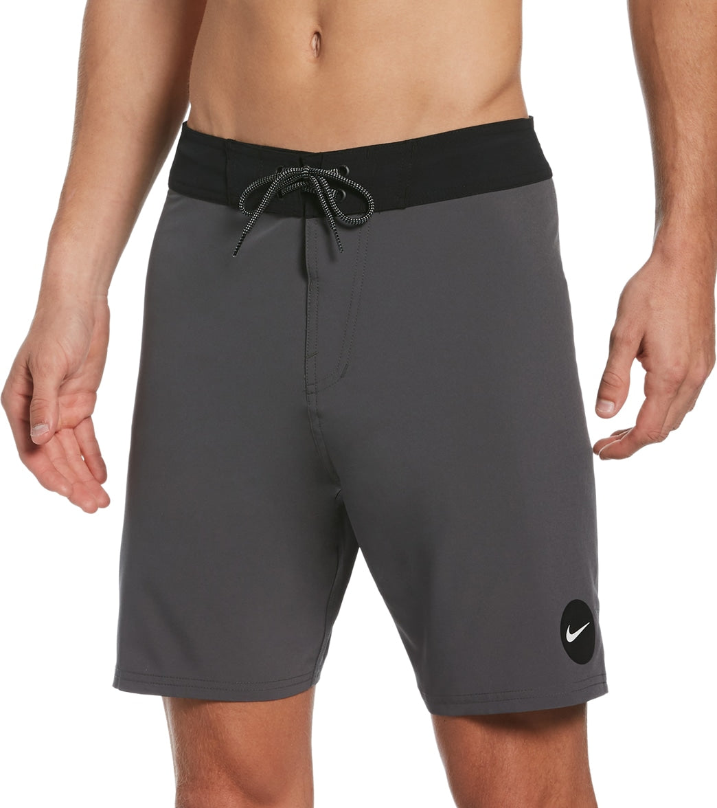 Nike Men's 18 Essential Boardshorts - Iron Grey 28 - Swimoutlet.com