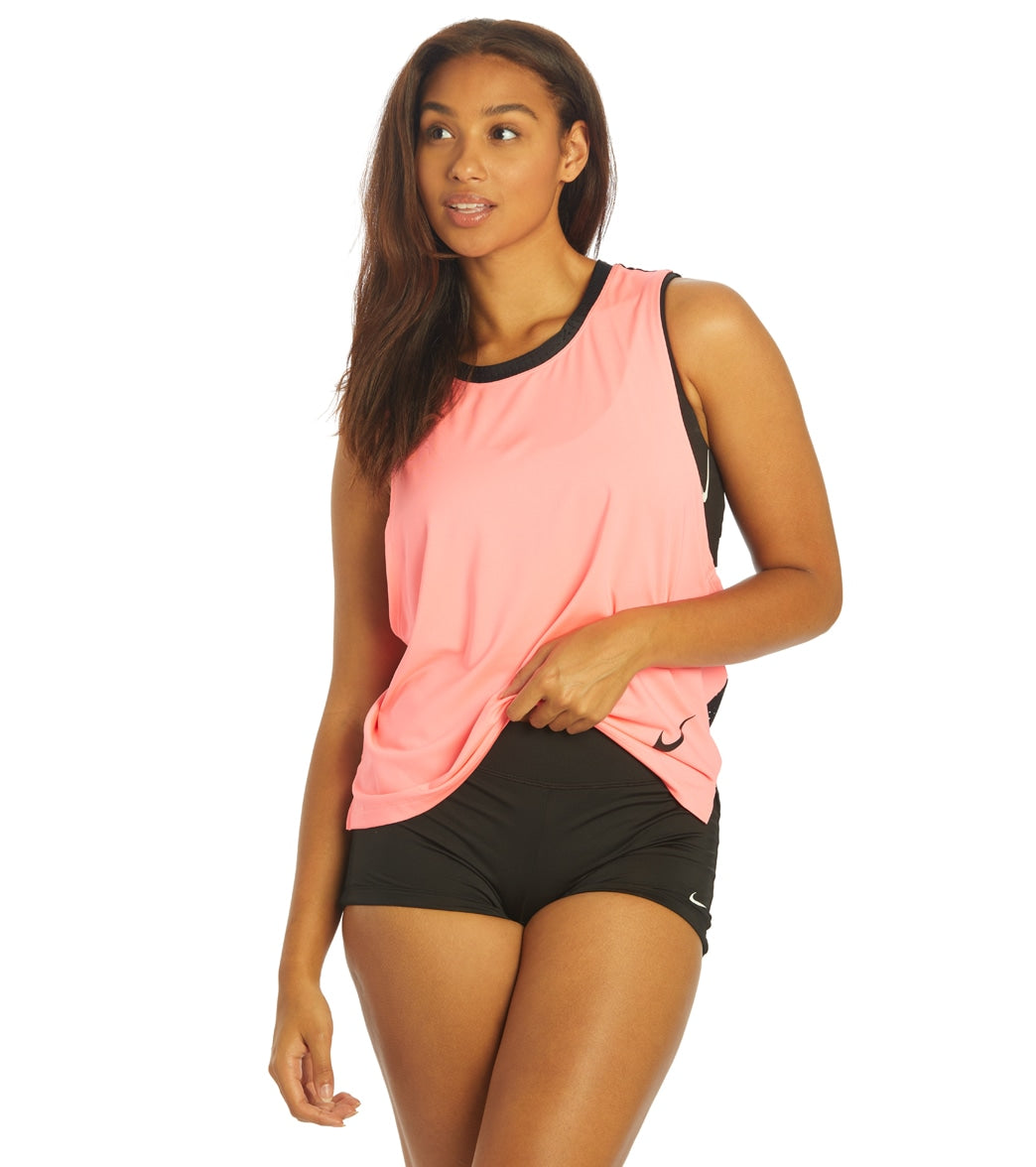 Nike Women's Sport Mesh Cover Up - Sunset Pulse Large - Swimoutlet.com