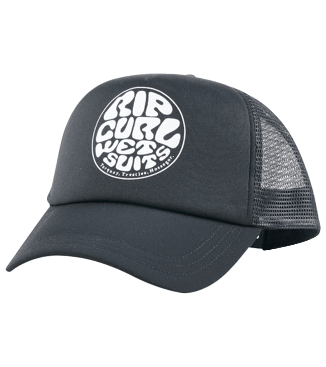 Rip Curl Women's Surfers Essentials Trucker Hat - Black One Size - Swimoutlet.com