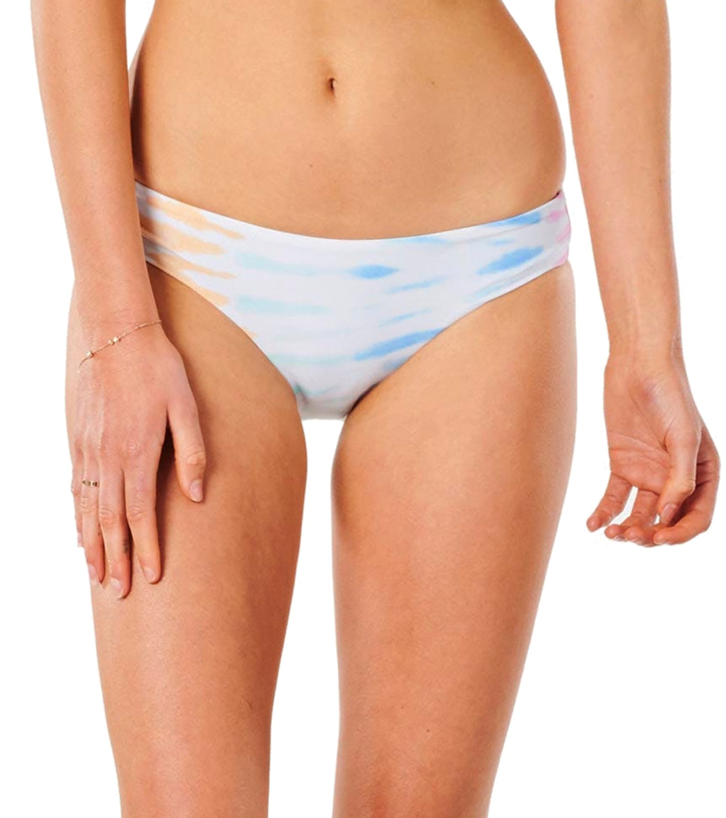 Rip Curl Women's Wipeout Good Bikini Bottom - Blue/Multi Large - Swimoutlet.com