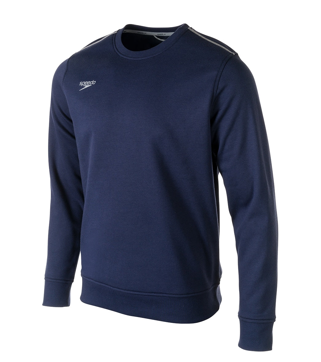 Speedo Women's Fleece Crewneck Sweatshirt - Navy 2Xl - Swimoutlet.com