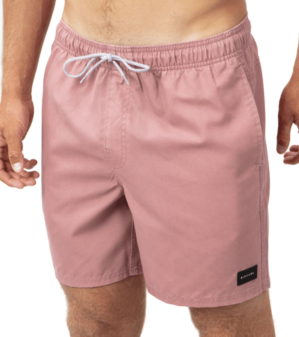 Rip Curl Men's 17 Bondi Volley Walkshorts - Washed Wine Large - Swimoutlet.com