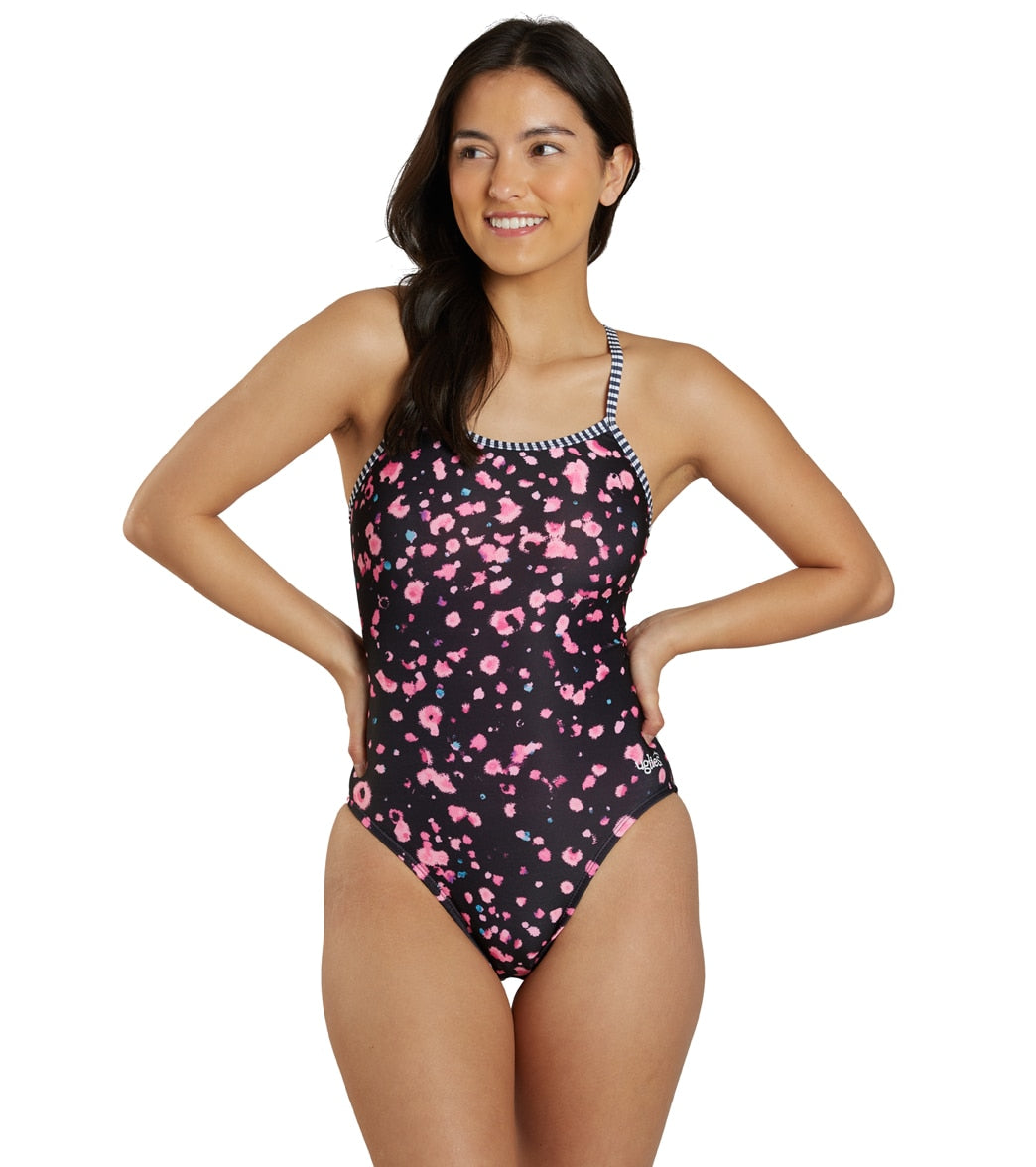 Dolfin Uglies Women's Double Strap Back One Piece Swimsuit - Abalonia 26 - Swimoutlet.com