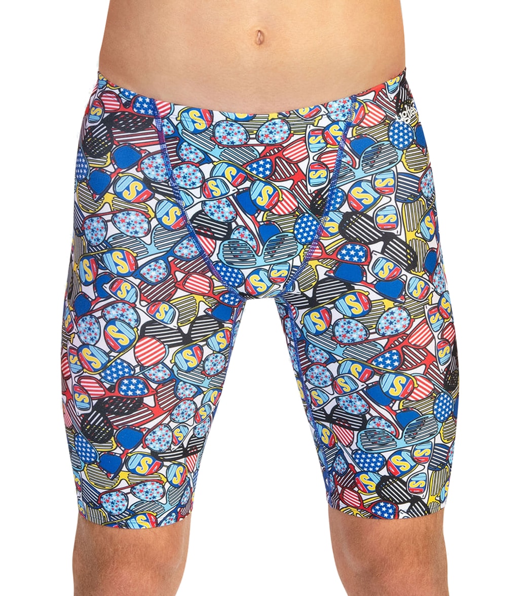 Dolfin Uglies Men's Jammer Swimsuit - United We Shade 38 - Swimoutlet.com