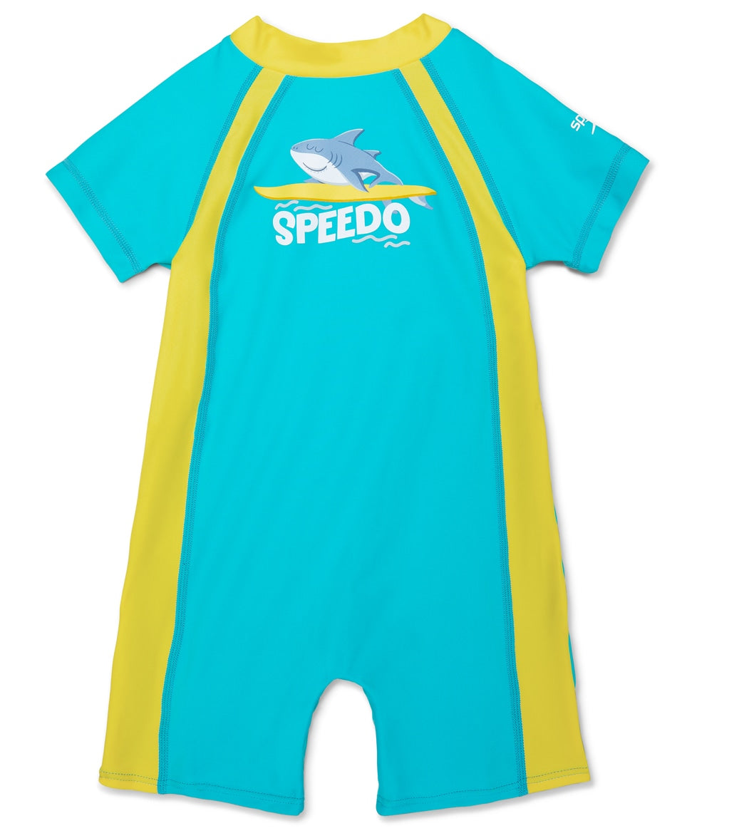 Speedo Begin To Swim Toddler Women's Sun Suit - Ceramic 2T - Swimoutlet.com