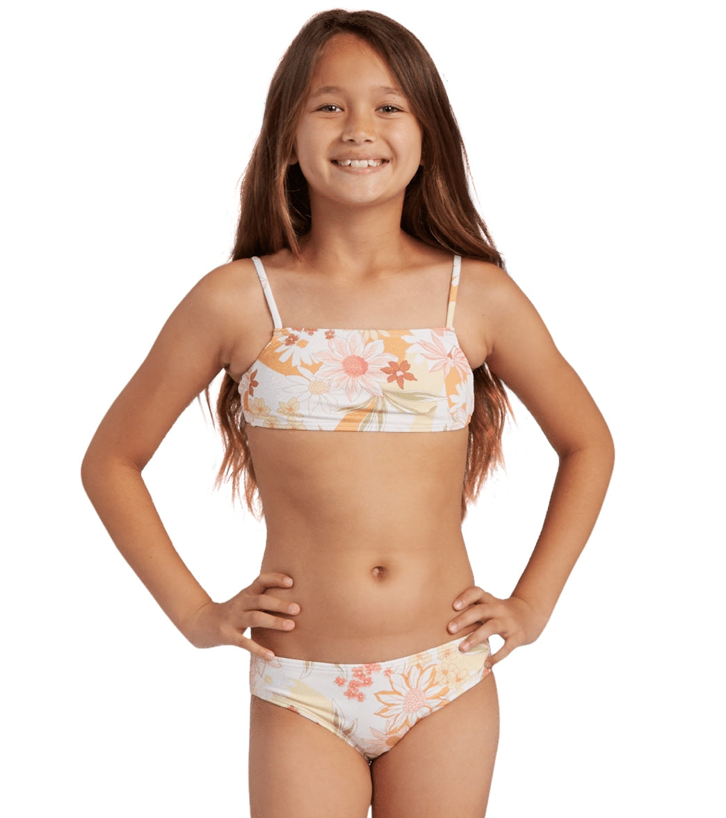 Billabong Girls' Little Bit Of Sunshine Tank Bikini Set - Multi 6 - Swimoutlet.com