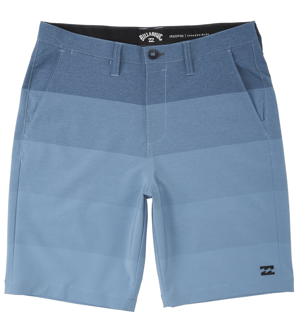 Billabong Men's Crossfire Fade Walkshorts - Navy 33 - Swimoutlet.com