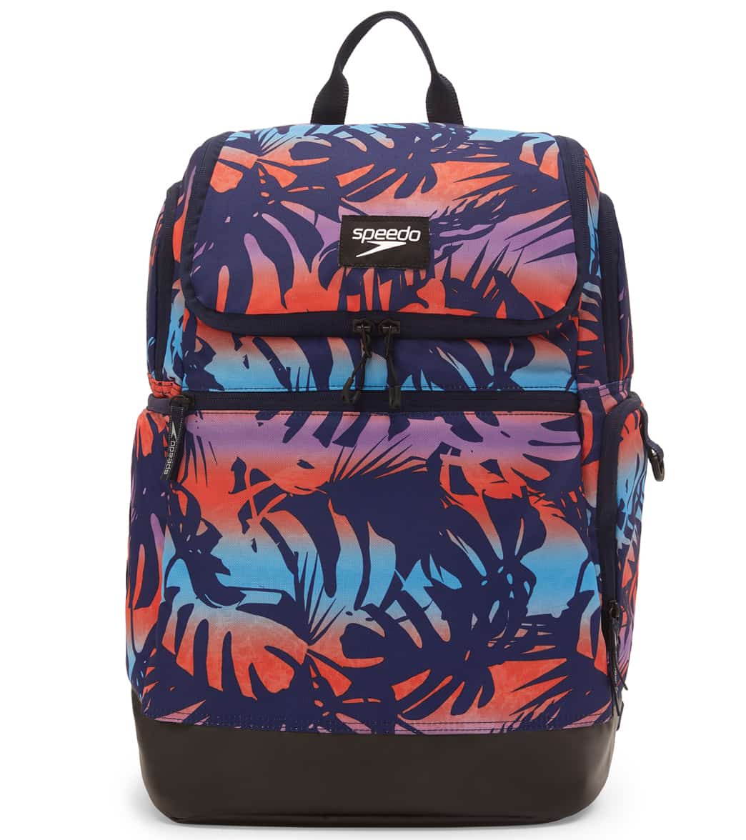 Speedo Printed Teamster 2.0 35L Backpack - Ombre Palms - Swimoutlet.com