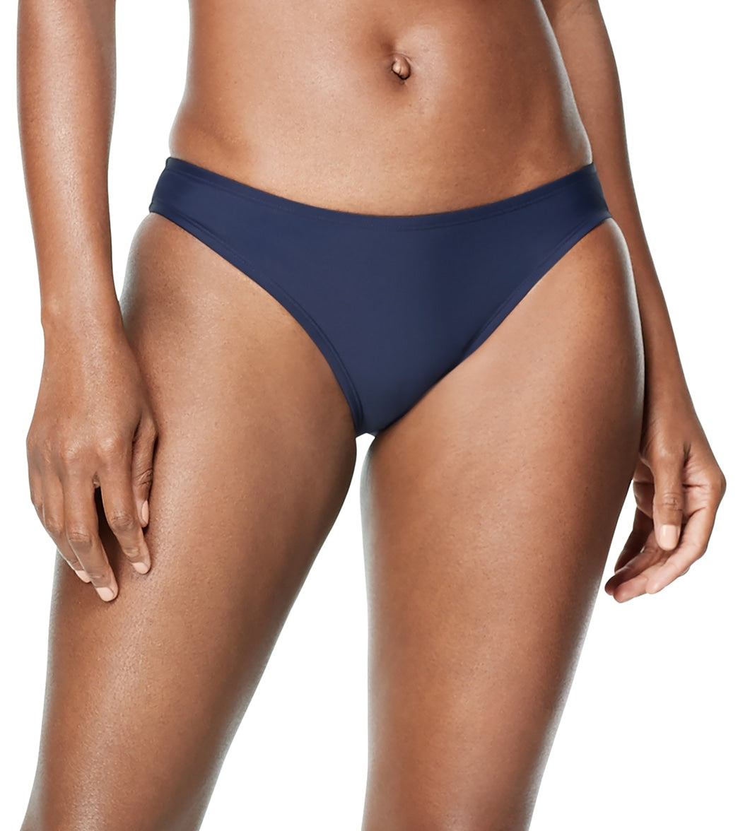 Speedo Active Women's Hipster Bikini Bottom - Peacoat Large Size Large - Swimoutlet.com