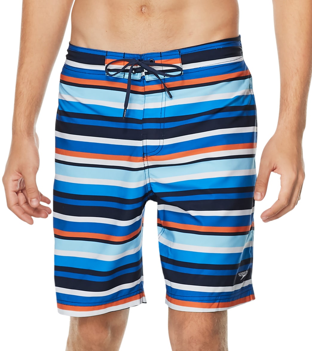 Speedo Active Men's 20 Printed Bondi Board Short - Ibiza Blue 2Xl Polyester - Swimoutlet.com