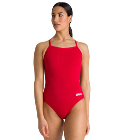 Arena Women's Solid MaxLife Light Drop Back One Piece Swimsuit at