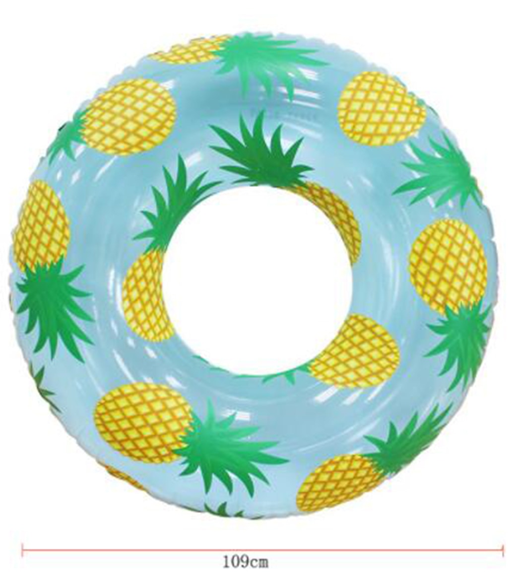 Clubswim Pineapple Inflatable Pool Swim Tube 41 Multi Color - Swimoutlet.com