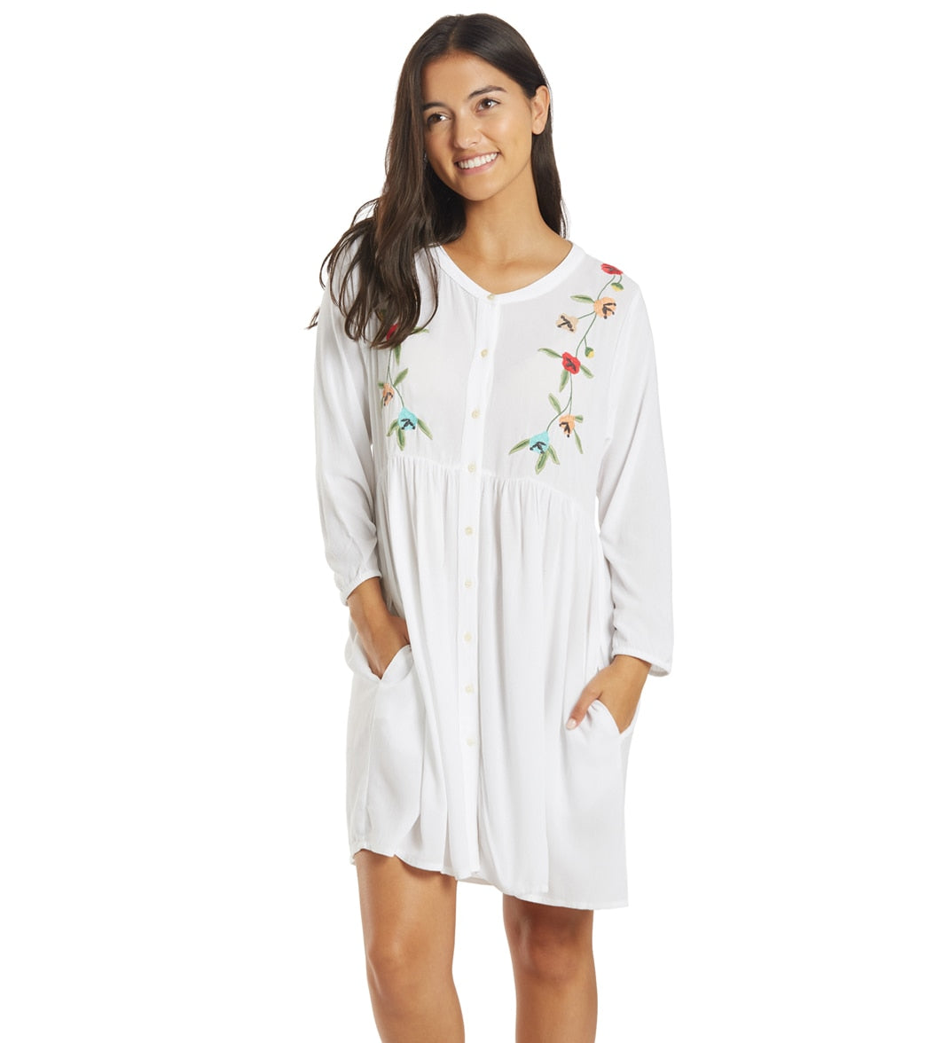 O'neill Women's Edan Dress - White X-Small - Swimoutlet.com