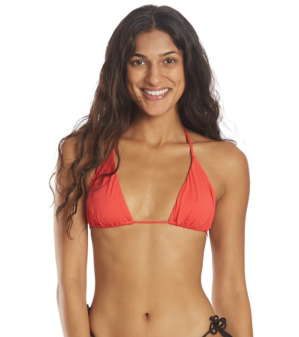 O'neill Women's Banzai Saltwater Bikini Top - Bittersweet Large Elastane/Polyamide - Swimoutlet.com