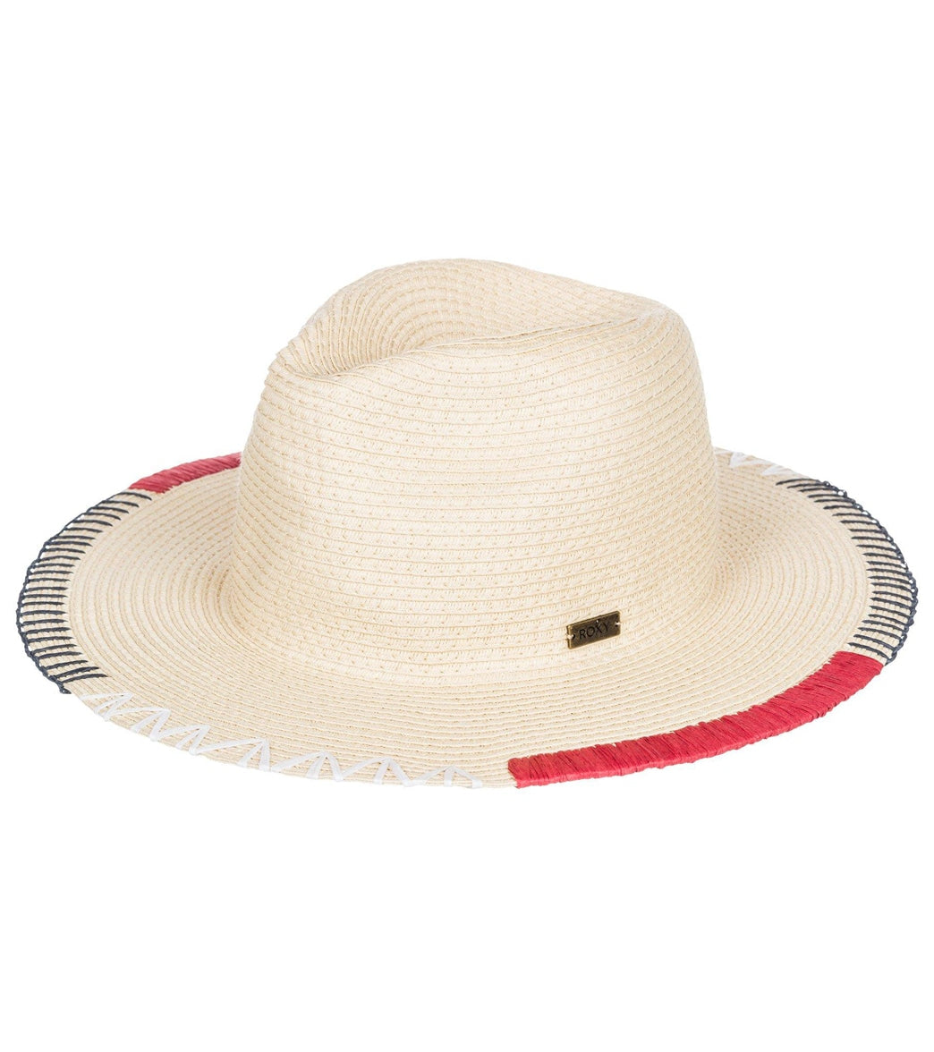 Roxy Women's Only Escape Hat Straw - Natural Medium/Large - Swimoutlet.com