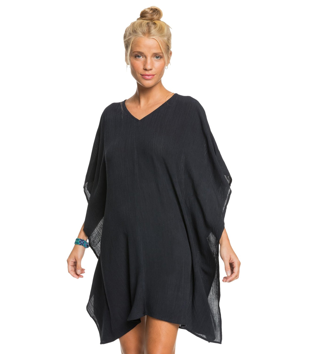 Roxy Women's Moon Blessing Poncho - Anthracite X-Small/Small - Swimoutlet.com