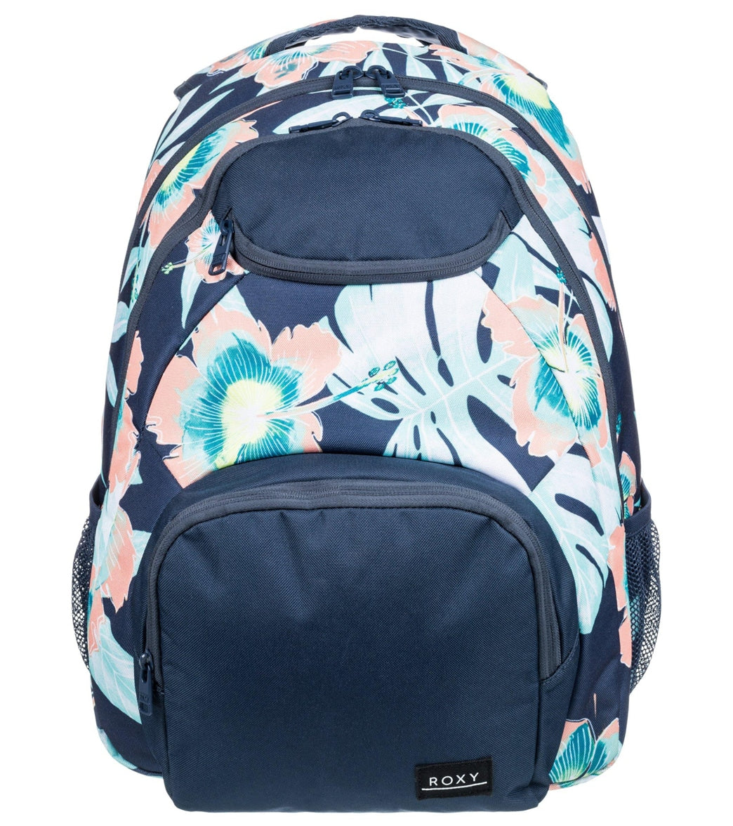 Roxy Women's Shadow Swell Printed Backpack - Mood Indigo Ventura Woman Small One Size Cotton - Swimoutlet.com