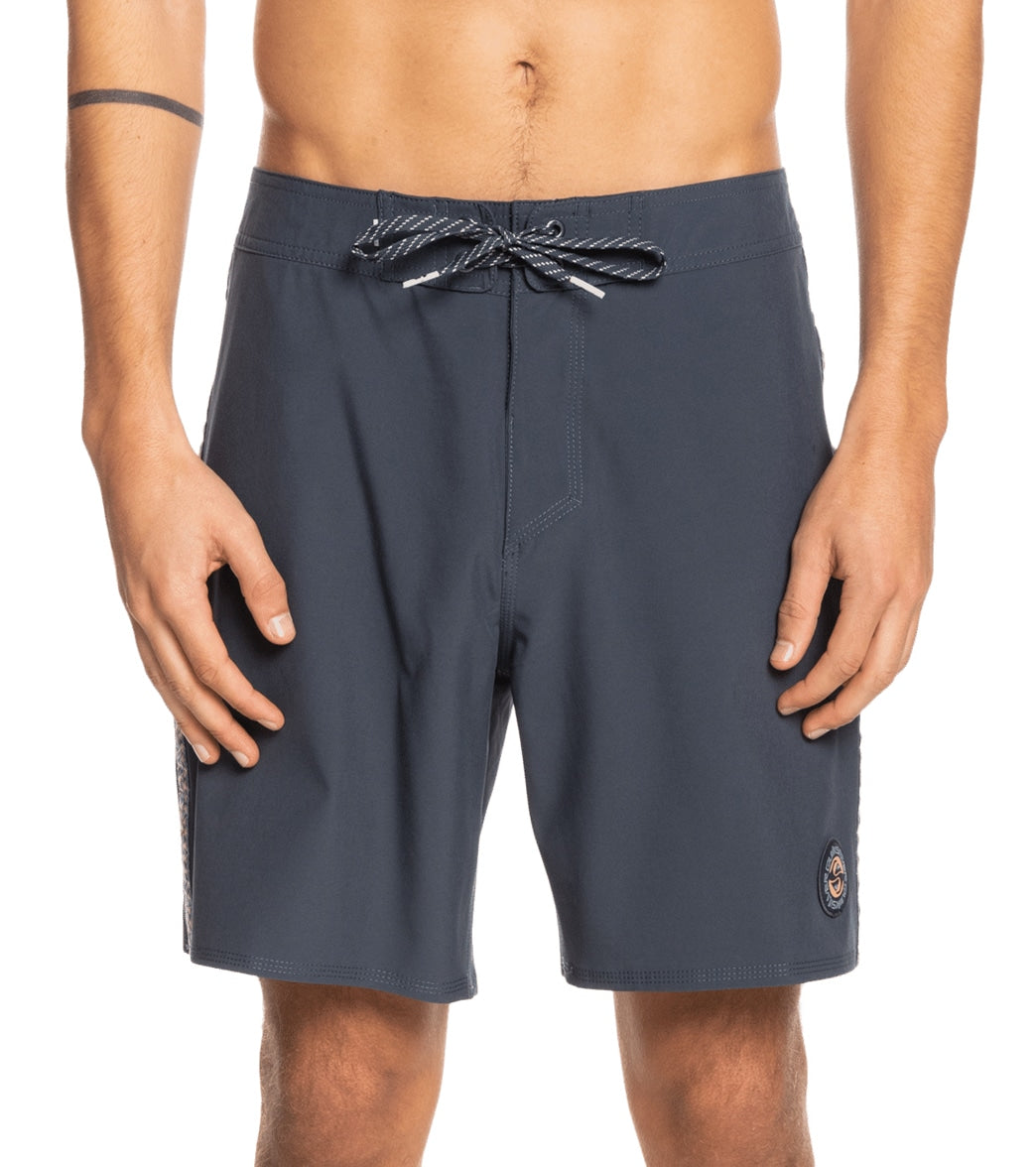 Quiksilver Men's Surfsilk Mix Tape 18' Boardshorts - India Ink 34 - Swimoutlet.com