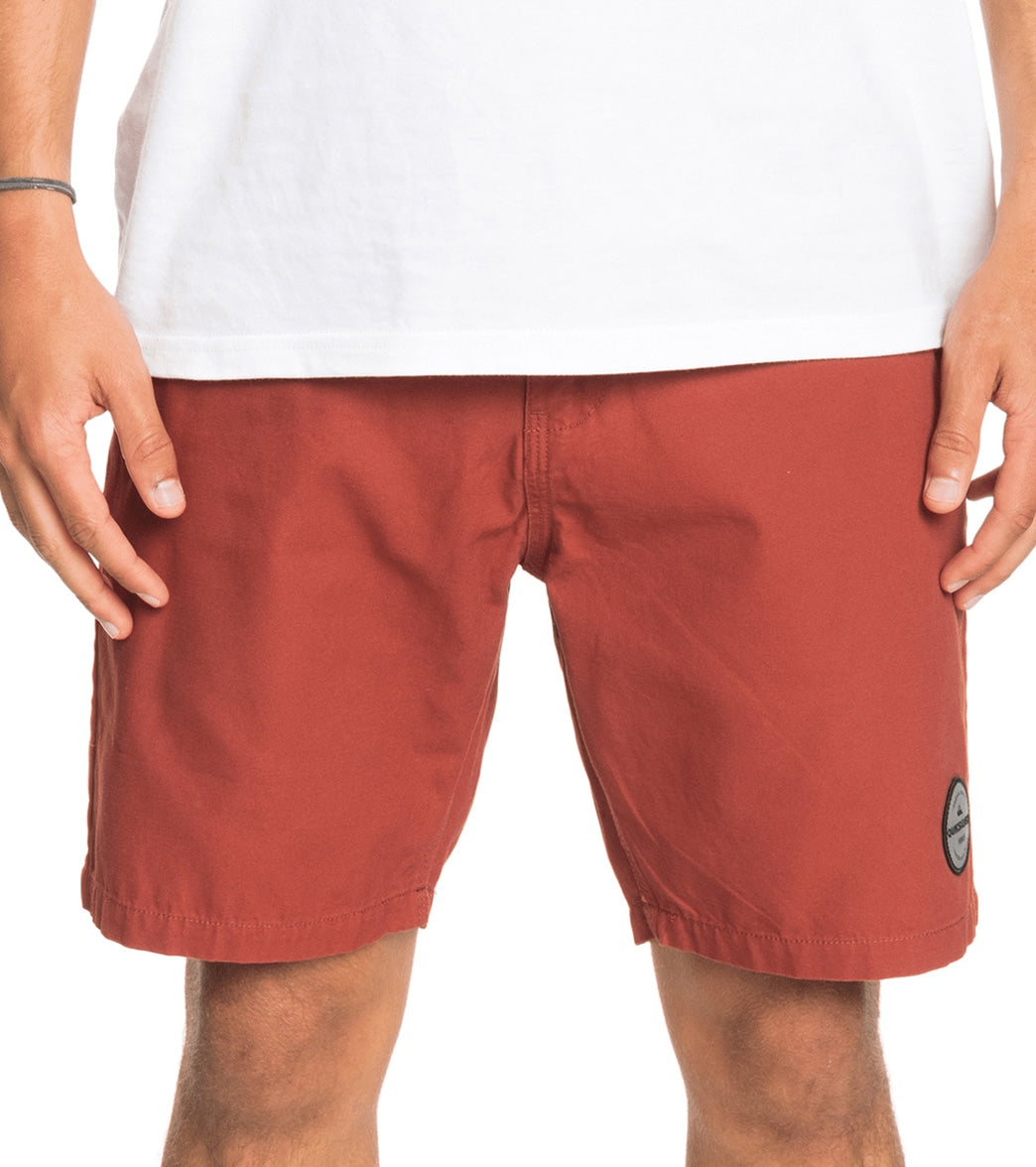 Quiksilver Men's Micro Tropic Walkshorts - Henna 32 - Swimoutlet.com