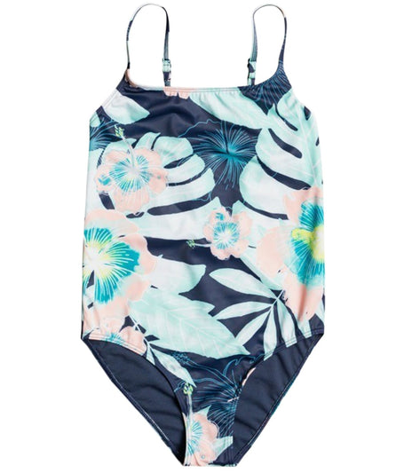 Roxy Girls' Hawaii Story One Piece Swimsuit at SwimOutlet.com