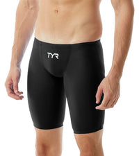 티어 남자 5부 수영복 (강습용 추천) TYR Mens Invictus Jammer Tech Suit Swimsuit,Black