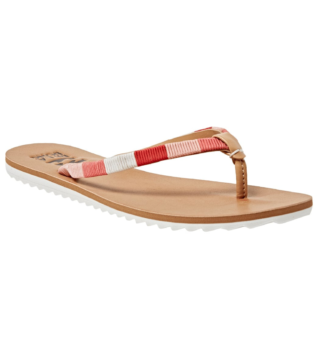 Billabong Women's Stillwater Flip Flop - Tan 6/37 - Swimoutlet.com