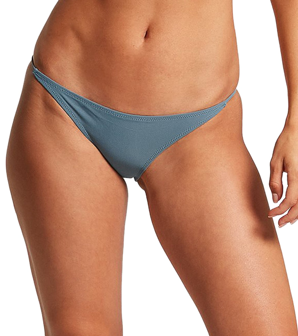 Volcom Women's Simply Mesh Skimpy Bikini Bottom - Sandy Indigo Large - Swimoutlet.com