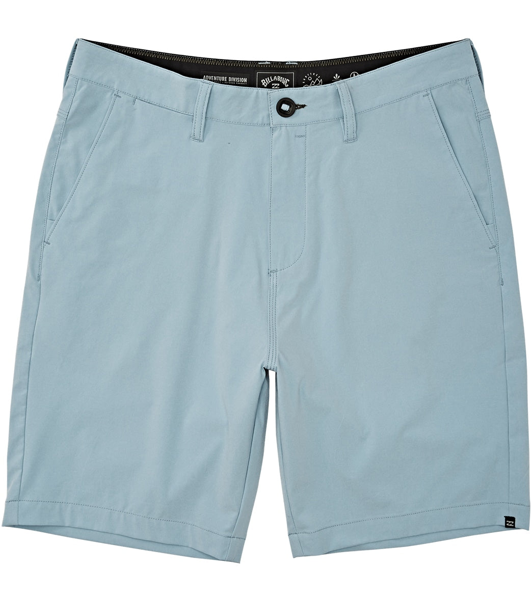 Billabong Men's Surftrek Heather Walkshorts - Light Blue 28 - Swimoutlet.com