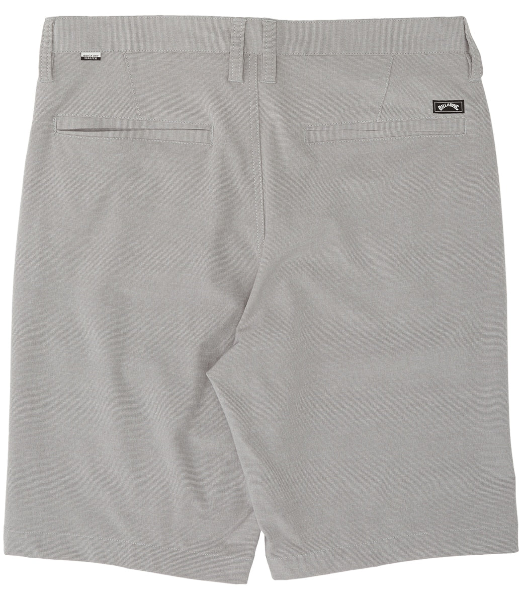 Billabong Men's Crossfire Walkshorts - Grey 28 - Swimoutlet.com