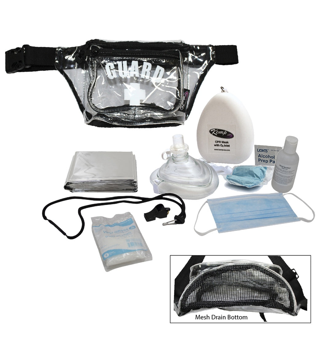 Kemp Clear Ppe Supply Hip Pack - - Swimoutlet.com