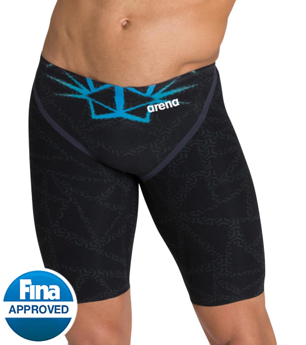 Arena Men's Limited Edition Bishamon Warrior Powerskin Carbon Glide Jammer Tech Suit Swimsuit - 22 Polyamide/Elastane - Swimoutlet.com