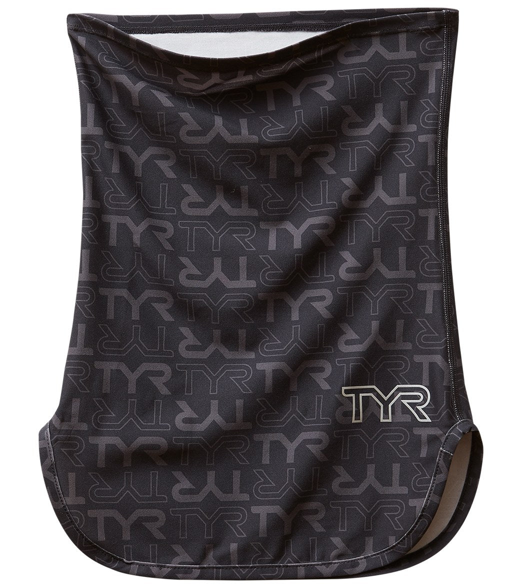 TYR Men's Neck Gaiter - Blk/Grey No Size - Swimoutlet.com