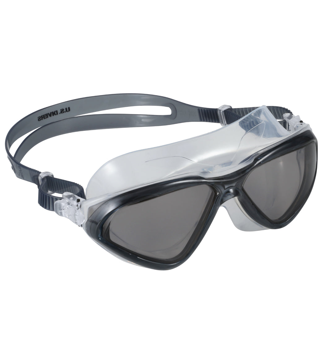 U.s. Divers Unisex Stilo Mask - Chrome/Gray - Swimoutlet.com