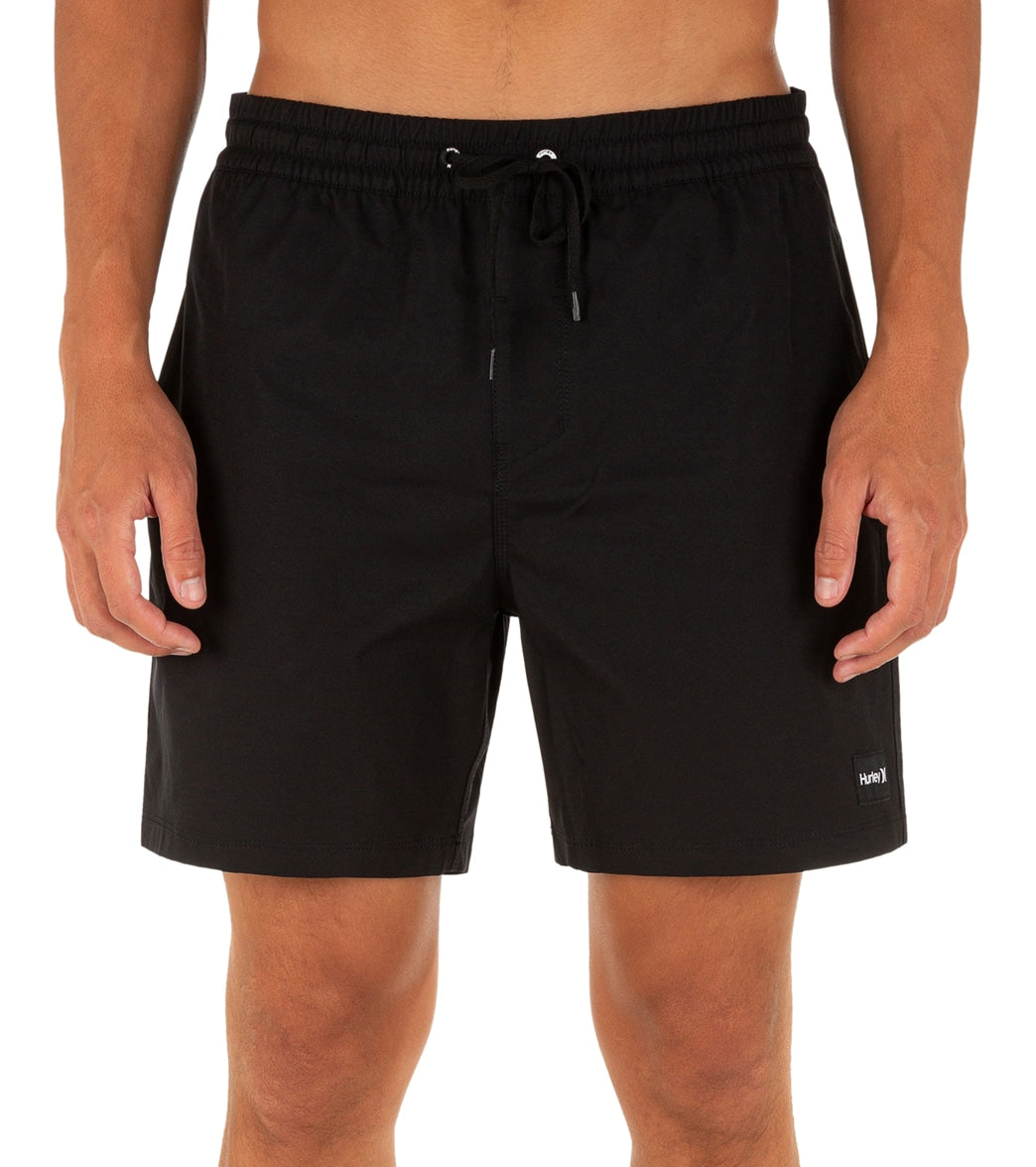 Hurley One And Only 17 Volley Short - Black Small - Swimoutlet.com