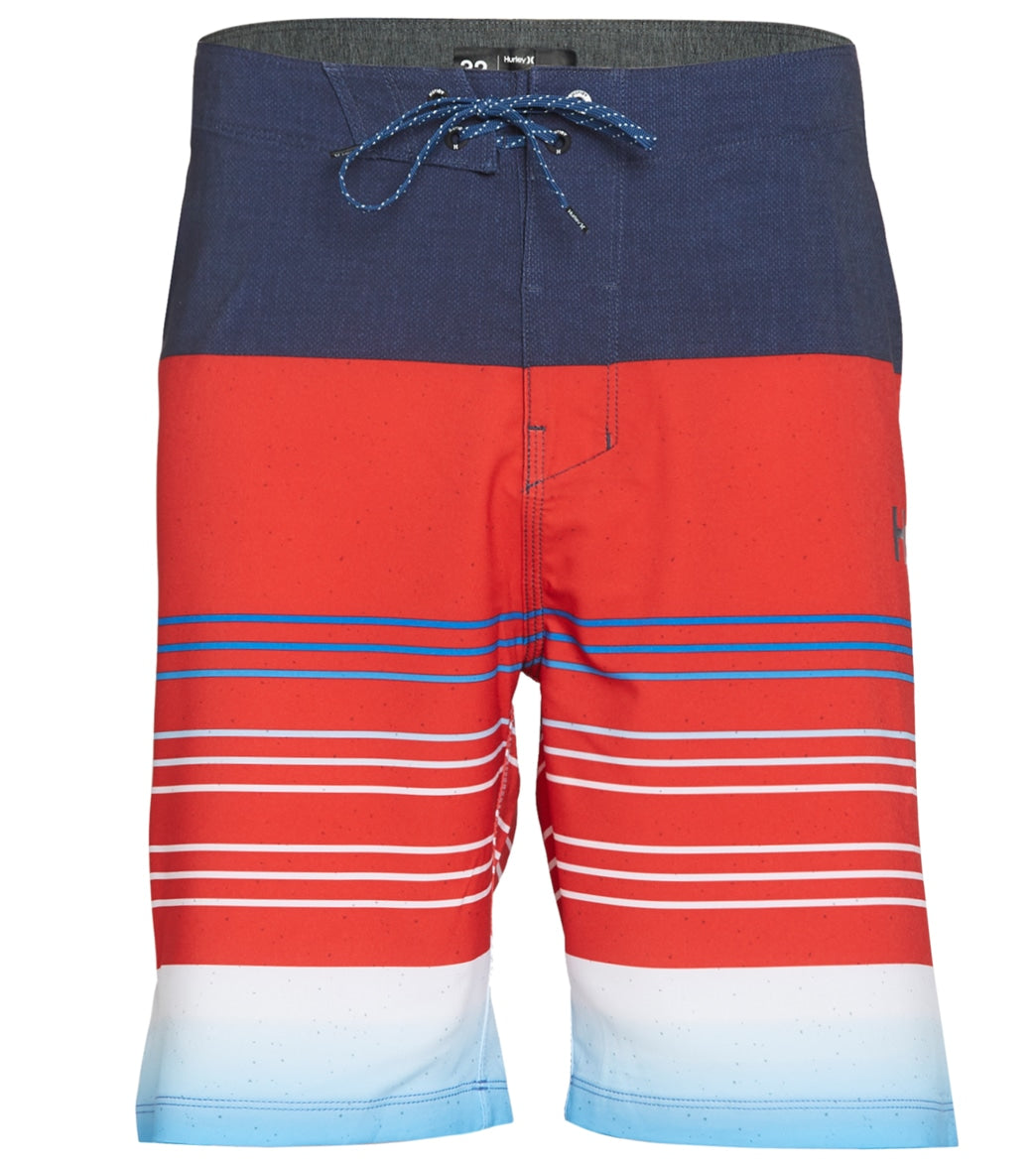 Hurley Phantom Breakwater 20 Boardshorts - University Red 32 - Swimoutlet.com