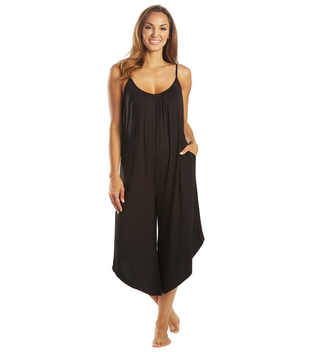 J.valdi Women's Luxe Flowy Jumper - Black Large - Swimoutlet.com