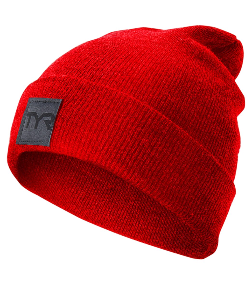 TYR Cuffed Knit Beanie at SwimOutlet.com